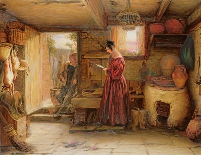 An Interior, 1838 by William Mulready